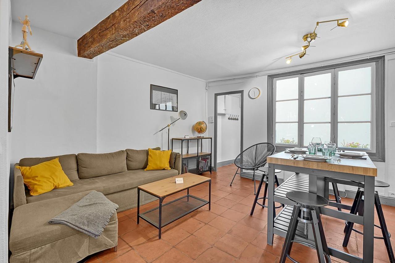 Le Regans - Charmant Appartement En Tomette 圖盧茲 外观 照片