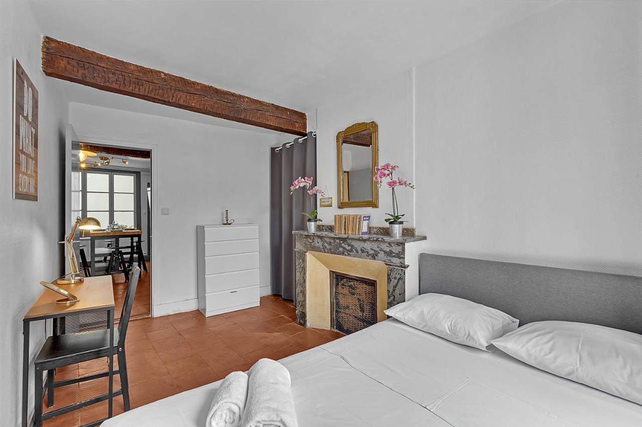 Le Regans - Charmant Appartement En Tomette 圖盧茲 外观 照片